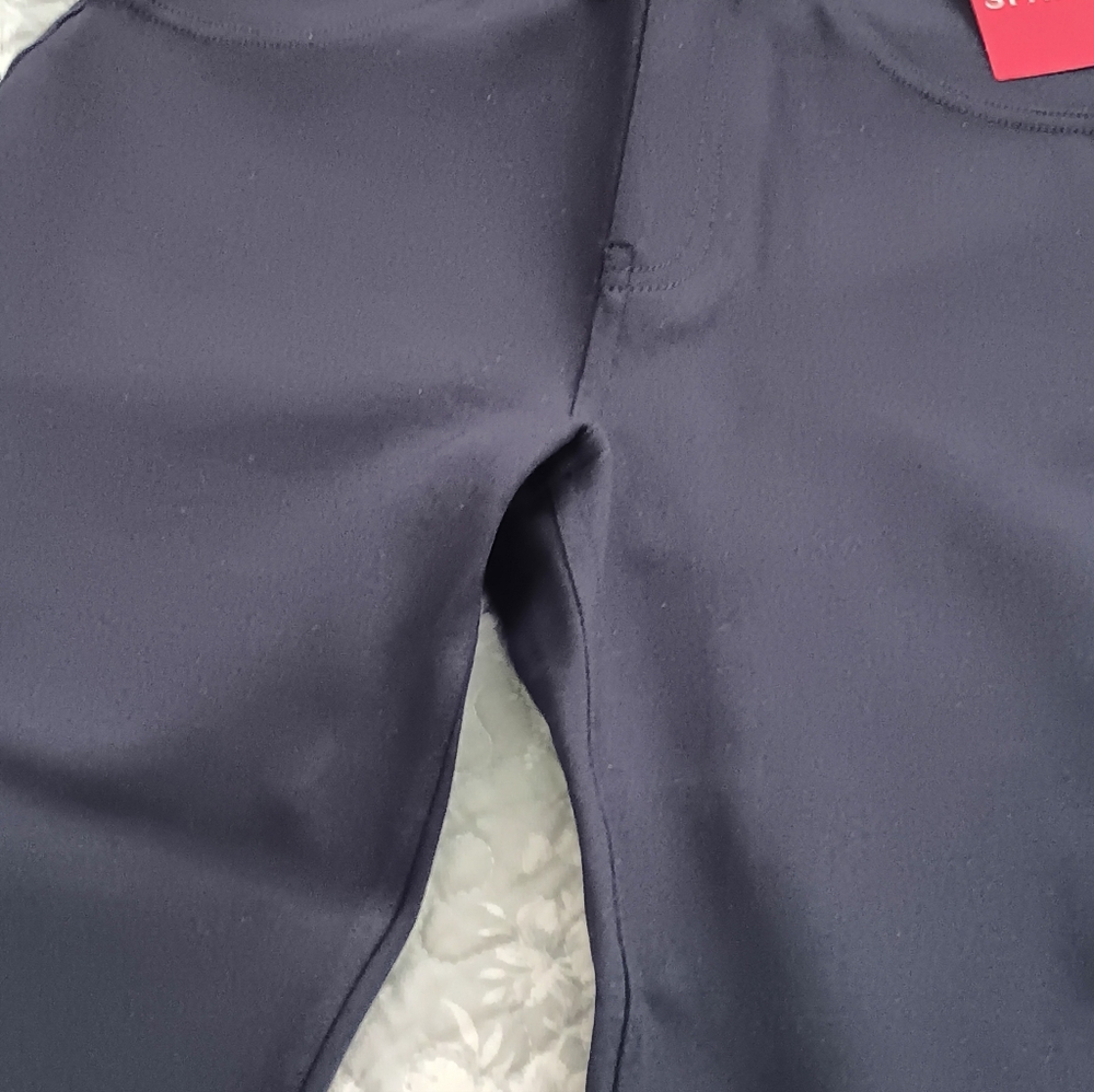 SPANX - NEW 4 Pocket Skinny Leggings, Small, Navy Blue 20202R